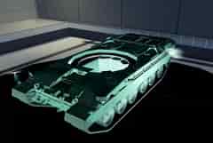 Challenger 2 - hull Tier 9 in Cursed Tank Simulator