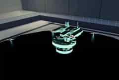 Terminator 2 - turret Tier 11 in Cursed Tank Simulator