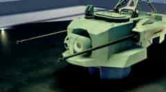 35mm GA-35 - gun Tier 8 in Cursed Tank Simulator
