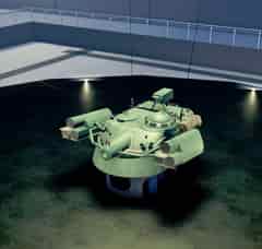 FL-10 HOT - turret Tier 8 in Cursed Tank Simulator