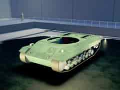 P.43 - hull Tier 6 in Cursed Tank Simulator