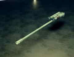 M54 - gun Tier 7 in Cursed Tank Simulator