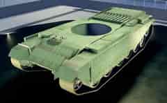 Centurion AVRE - hull Tier 7 in Cursed Tank Simulator