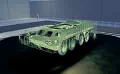 BTR-4E - hull Tier 8 in Cursed Tank Simulator