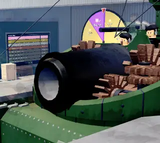 66MM NUCLEAR WEAPON 5000 - gun Tier 8 in Cursed Tank Simulator