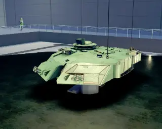 Challenger 1 - turret Tier 10 in Cursed Tank Simulator