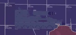 320mm Punisher - gun Tier 12 in Cursed Tank Simulator