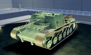 Bungalow - hull Tier 5 in Cursed Tank Simulator