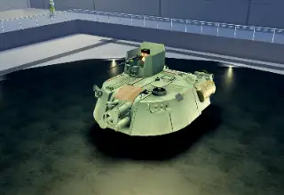 M109G - turret Tier 4 in Cursed Tank Simulator