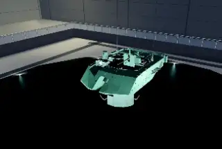 Ariete - turret Tier 10 in Cursed Tank Simulator