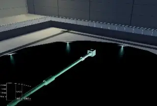 105mm L74 - gun Tier 8 in Cursed Tank Simulator