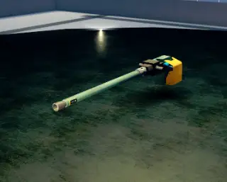99,7mm Fusiler LARP - gun Tier 8 in Cursed Tank Simulator