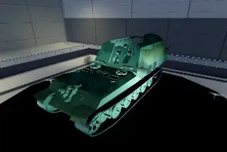 Battlepacks Grille 17/21 - hull Tier 4 in Cursed Tank Simulator