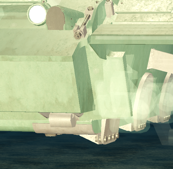Weak spot view: Slightly angled