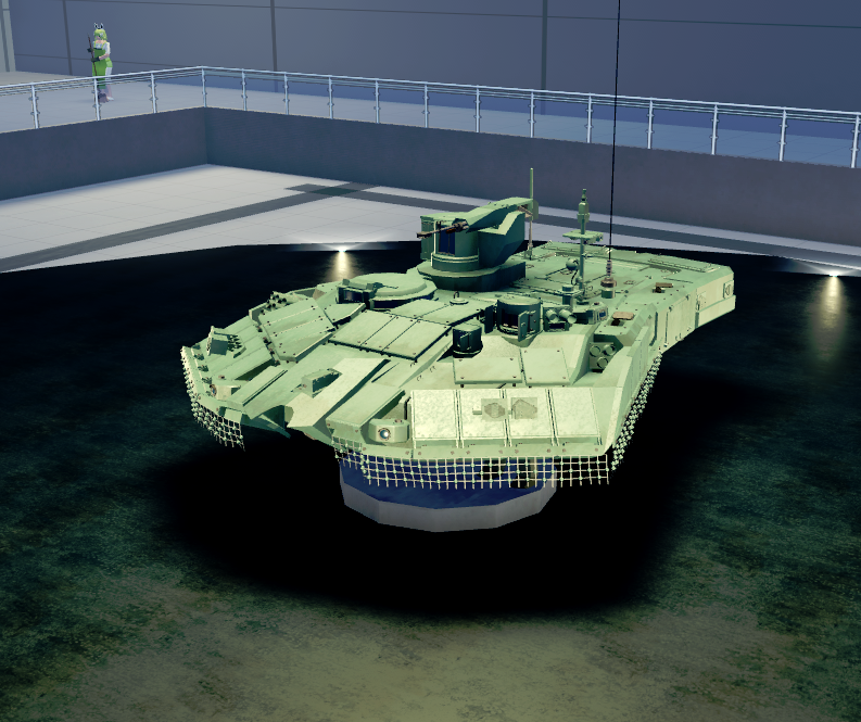T-90M - turret Tier 12 in Cursed Tank Simulator