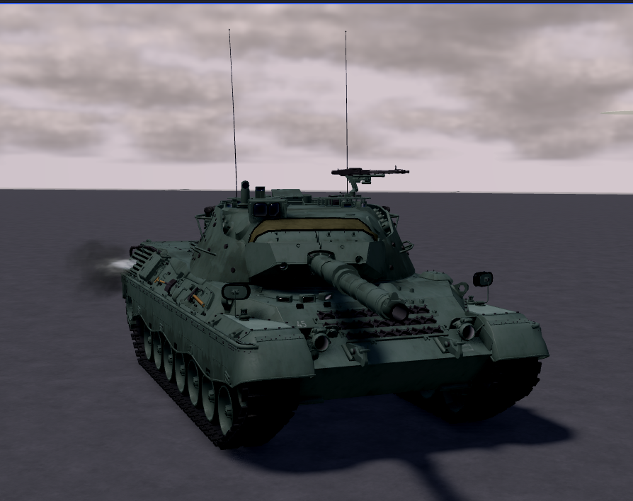 A1A1/1A5 - hull Tier 8 in Cursed Tank Simulator