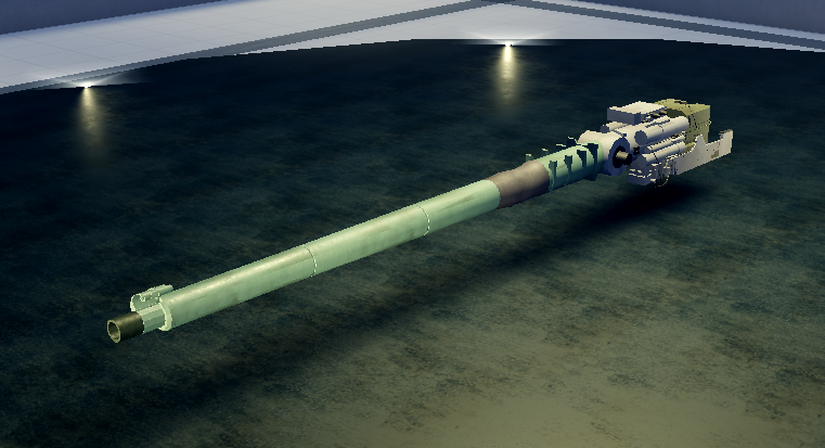 120mm GIAT F1 - gun Tier 10 in Cursed Tank Simulator