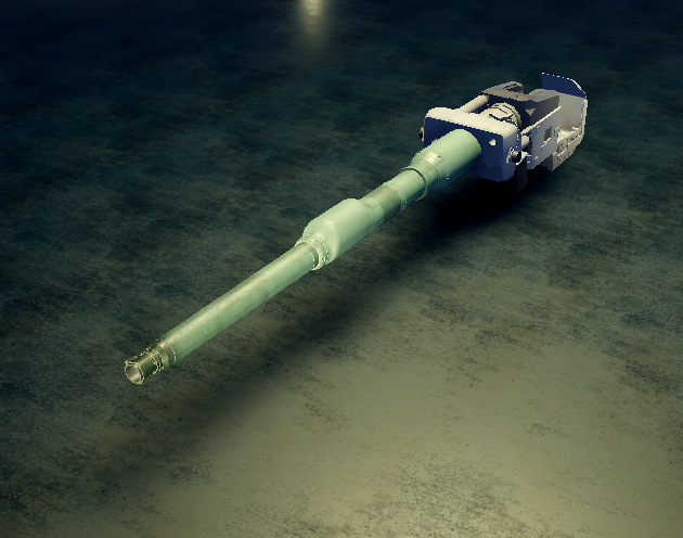 120mm L/44 - gun Tier 11 in Cursed Tank Simulator