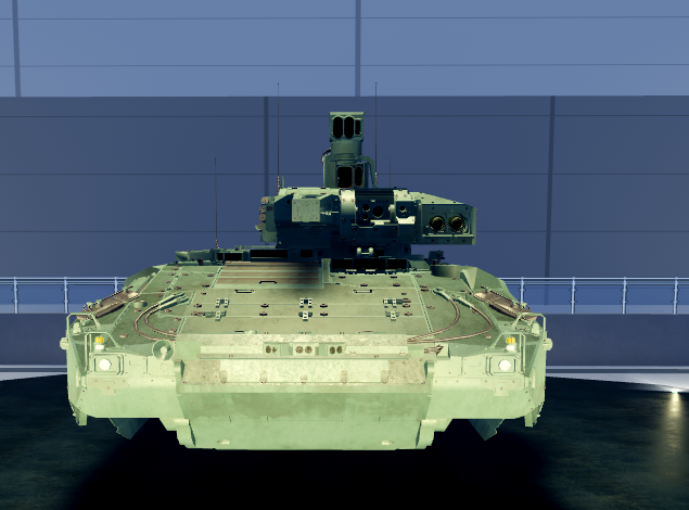 Weak spot view: front